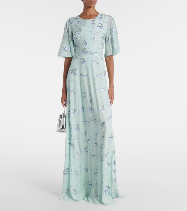 Markarian Charlotte embroidered gown