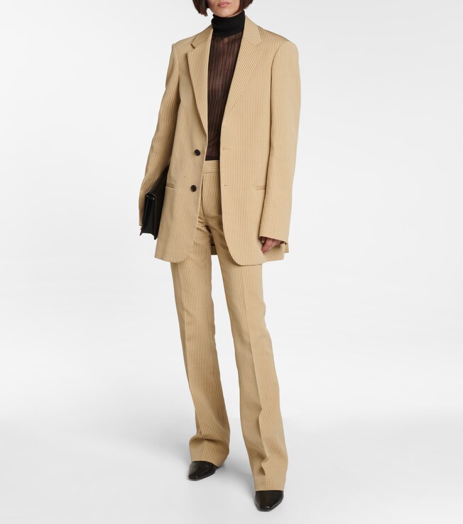 Petar Petrov Isaac striped cotton-blend blazer