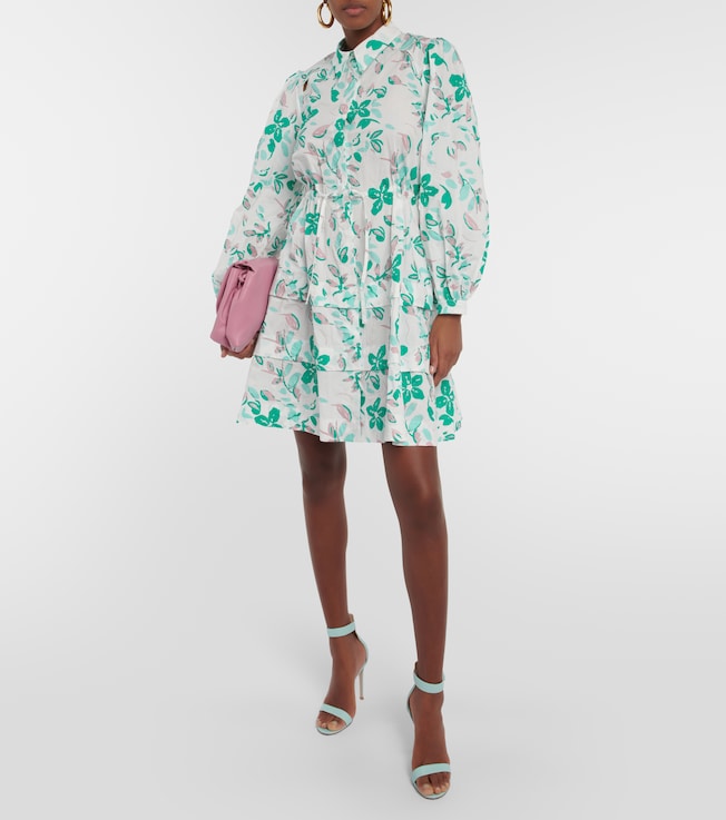 Dorothee Schumacher Floral cotton poplin shirt dress