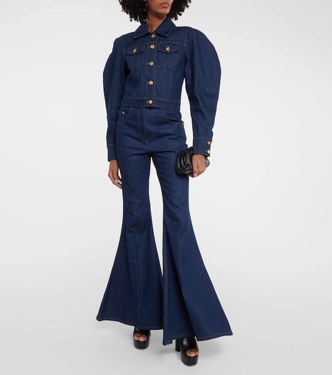 Nina Ricci Cropped denim jacket