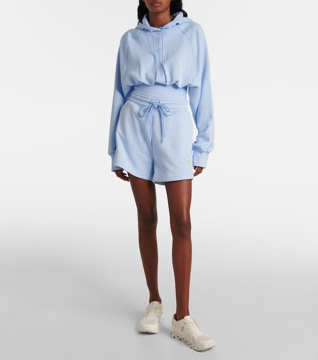 adidas by Stella McCartney TrueCasuals cotton terry shorts