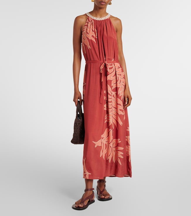 Velvet Odessa printed maxi dress
