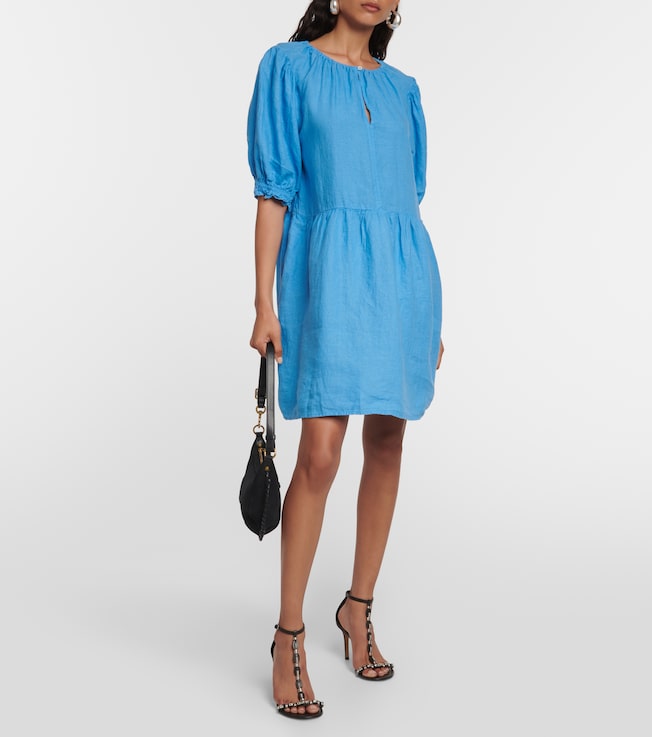 Velvet Kailani linen minidress