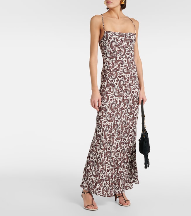  Sisudo paisley midi dress