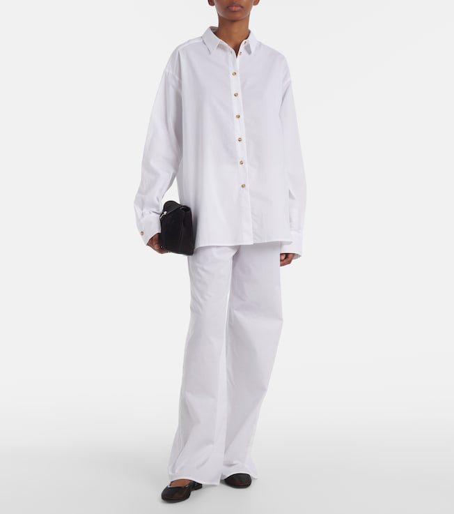 Asceno Austin cotton straight pants
