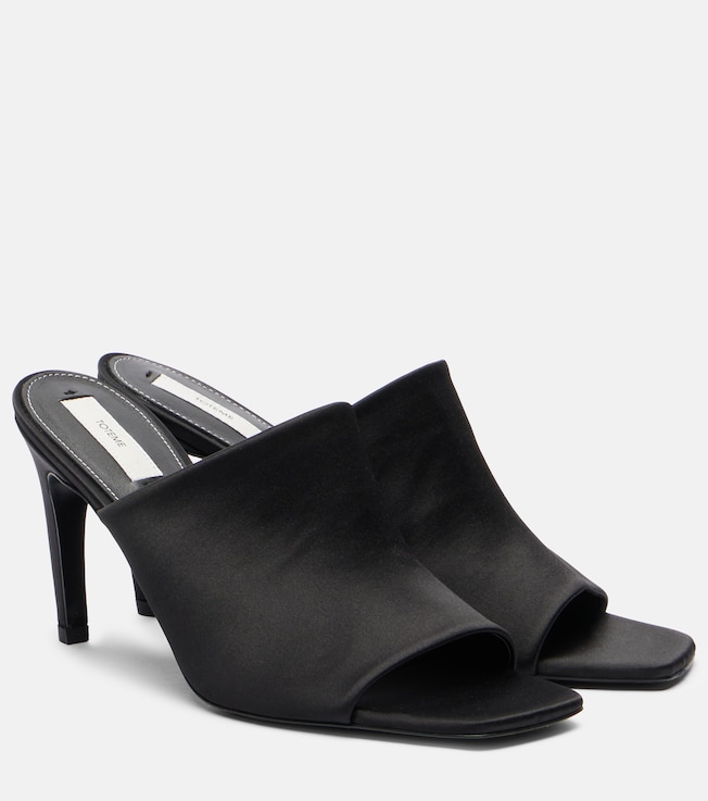 TOTEME 85 satin mules 