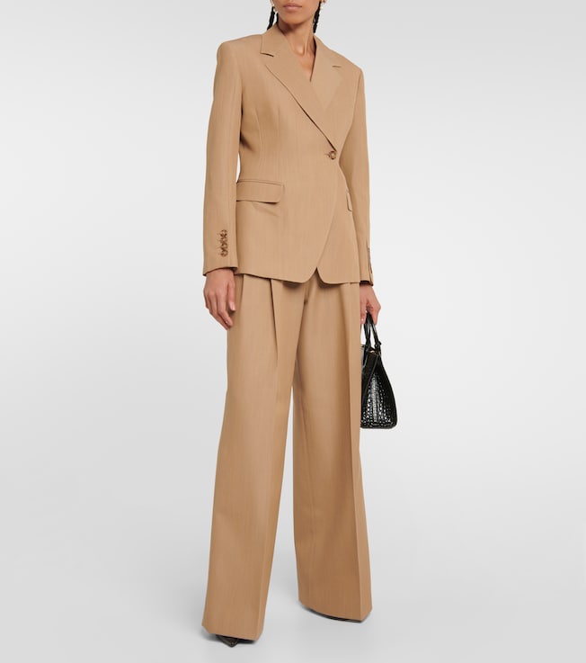 Burberry Single-breasted wool blazer