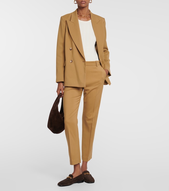 JOSEPH Eliston wool gabardine straight pants