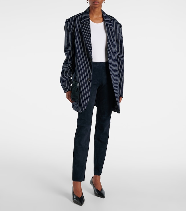 Stouls Jacky suede slim pants