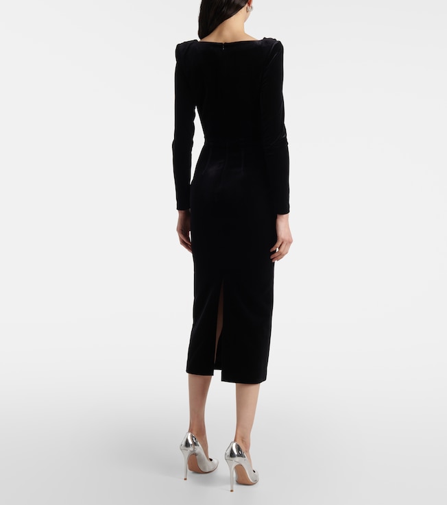 Alex Perry Alex Perry Velvet corset dress