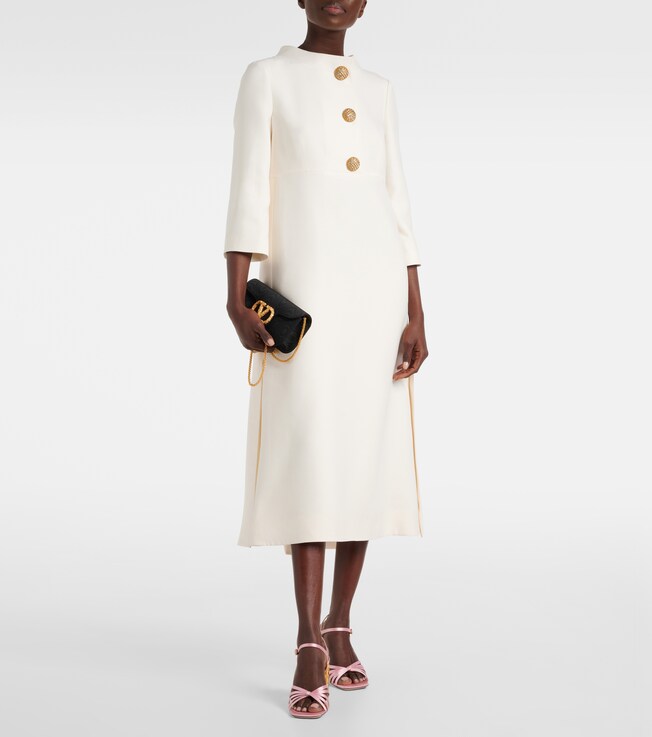 Valentino Crepe Couture midi dress