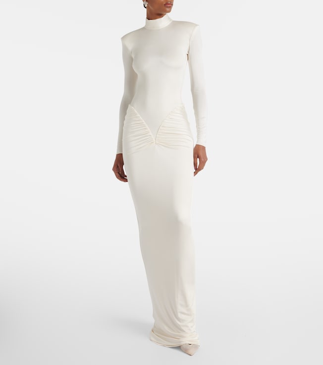 The New Arrivals Ilkyaz Ozel Darja ruched gown 