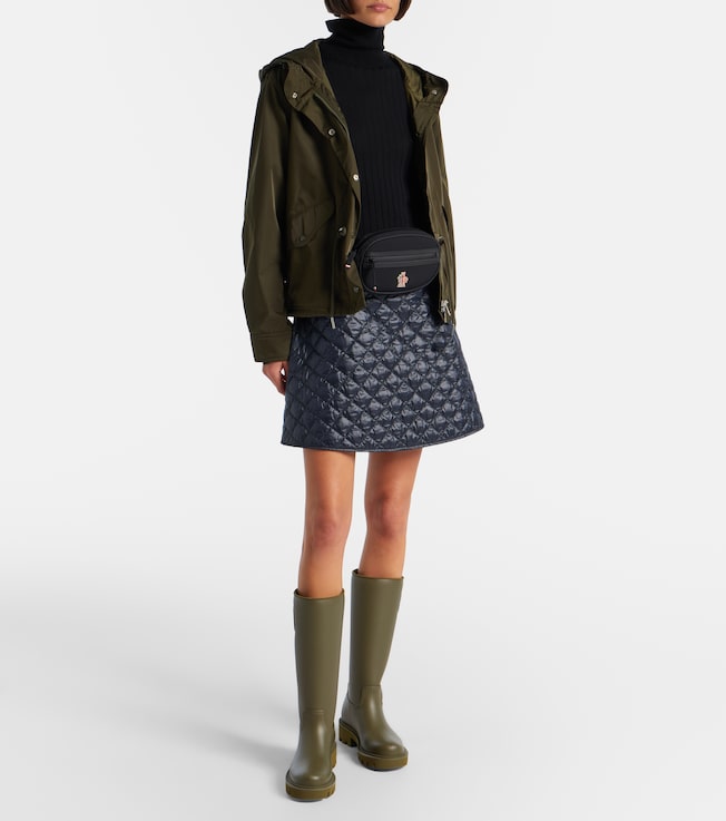 Moncler Wool and cashmere turtleneck sweater