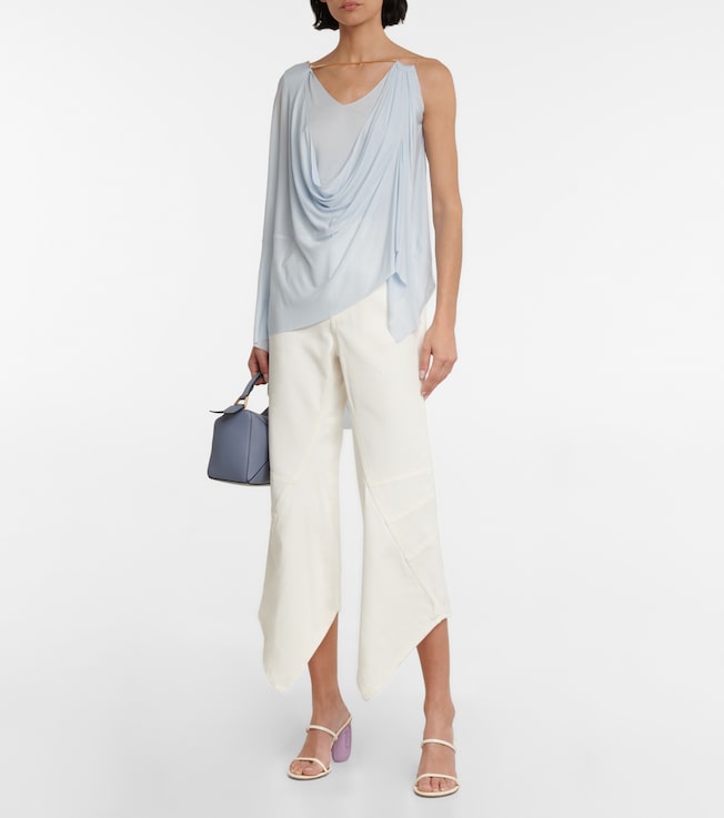 Loewe Embellished draped top
