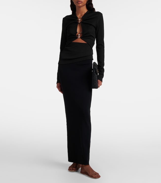 Christopher Esber Orbit jersey top