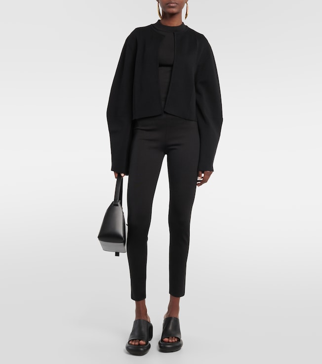 Fforme Anya silk-blend jersey leggings