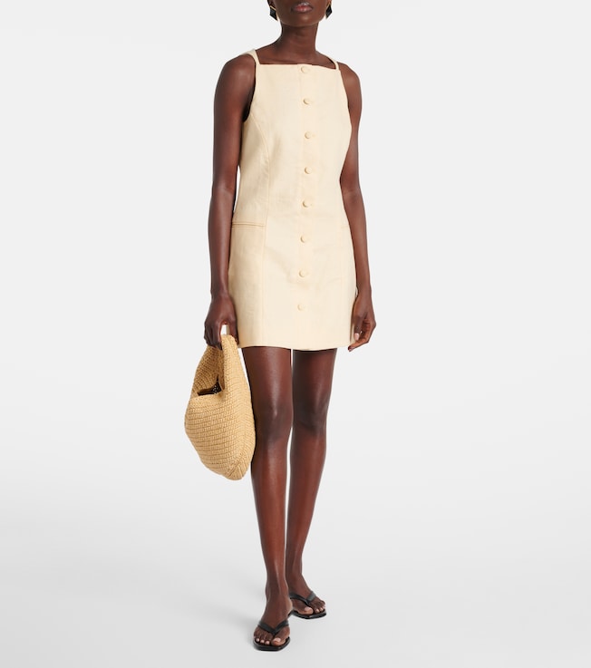 Faithfull Ambra linen minidress