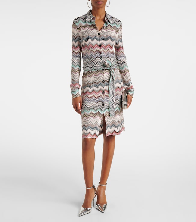 Missoni Zigzag shirt dress