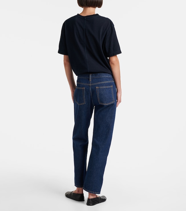 The Row The Row Riaco mid-rise straight jeans