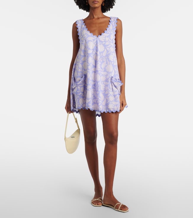 Juliet Dunn Cotton minidress