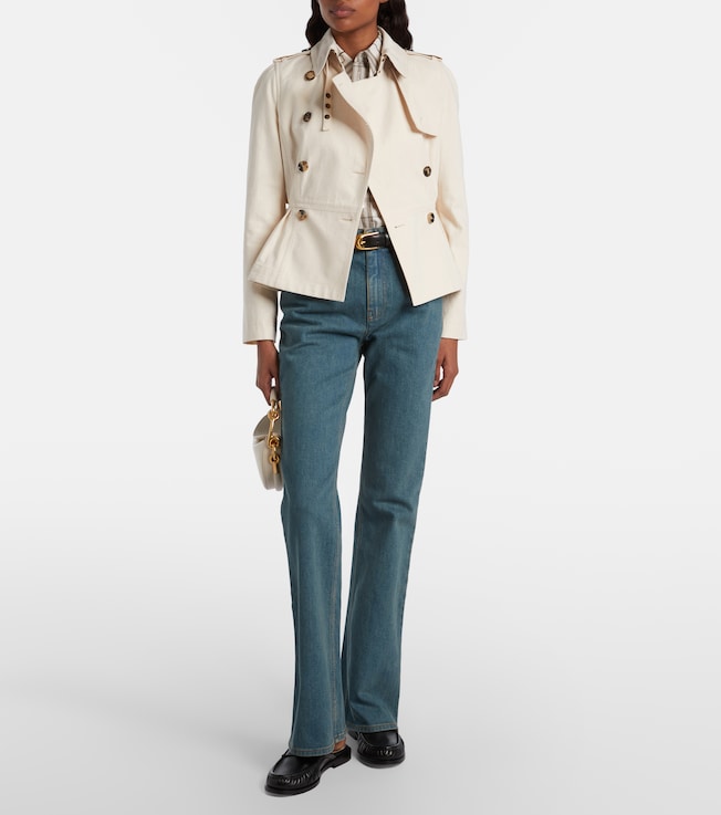 Burberry Isabella cotton gabardine jacket