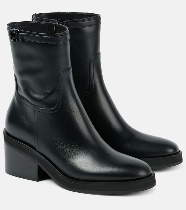 JIMMY CHOO Yasmin 70 leather ankle boots