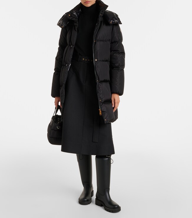Moncler Hooded down coat
