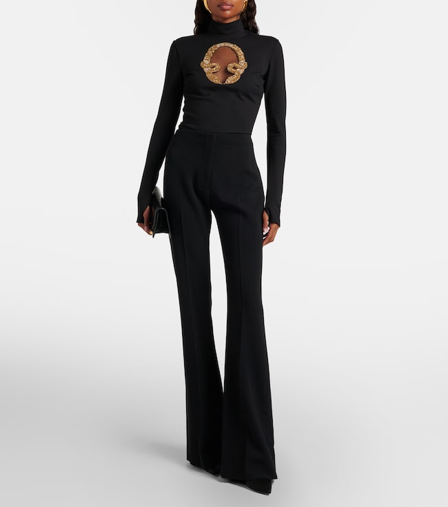 ROBERTO CAVALLI Embellished bodysuit