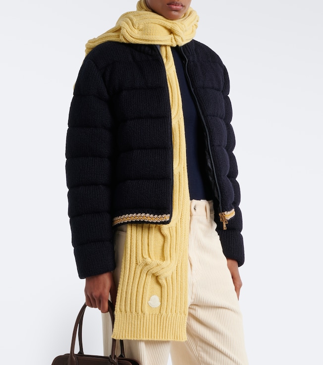 Moncler Cotton down cardigan