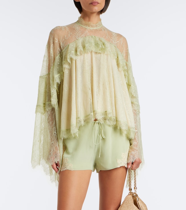 DE LA VALI Alita lace blouse