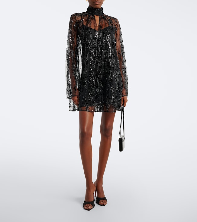 Staud Staud Esther embellished minidress