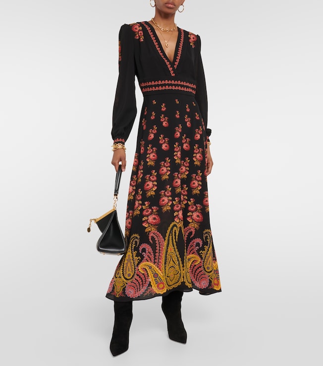 Etro Paisley midi dress