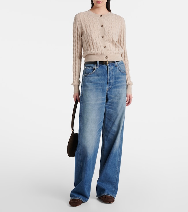 Jardin des Orangers Wool and cashmere cardigan