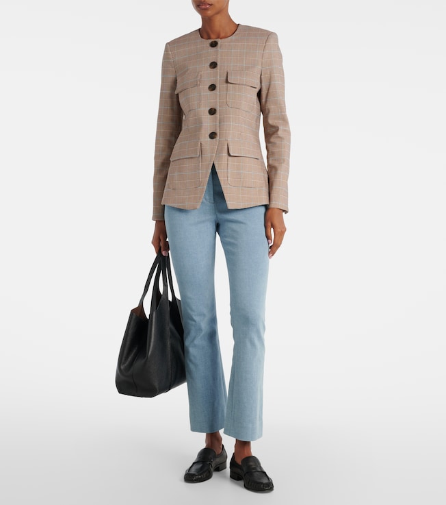 Veronica Beard Orrin plaid blazer