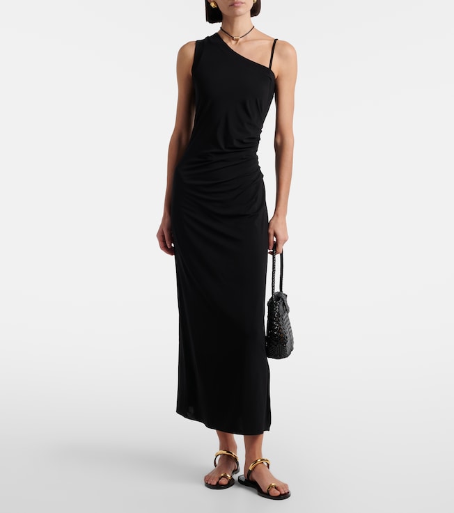 Max Mara Fiabe one-shoulder midi dress