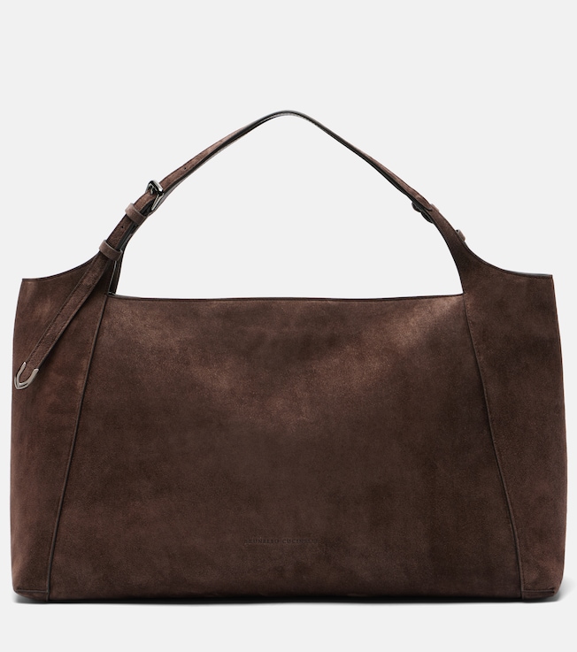 Brunello Cucinelli Brunello Cucinelli Medium suede shoulder bag