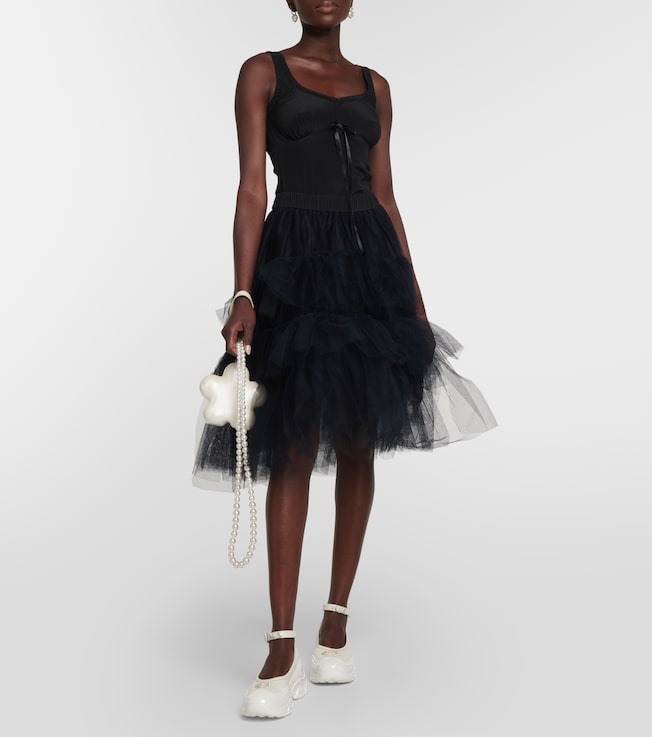 Simone Rocha Bow-embellished bodysuit
