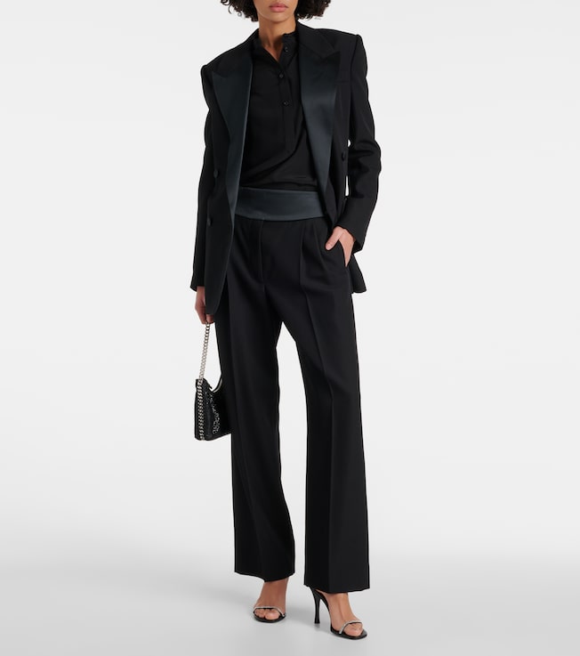 Stella McCartney Wool tuxedo pants
