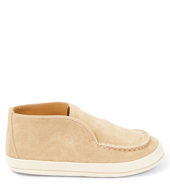 Baby Loafers aus Veloursleder | Loro Piana Kids