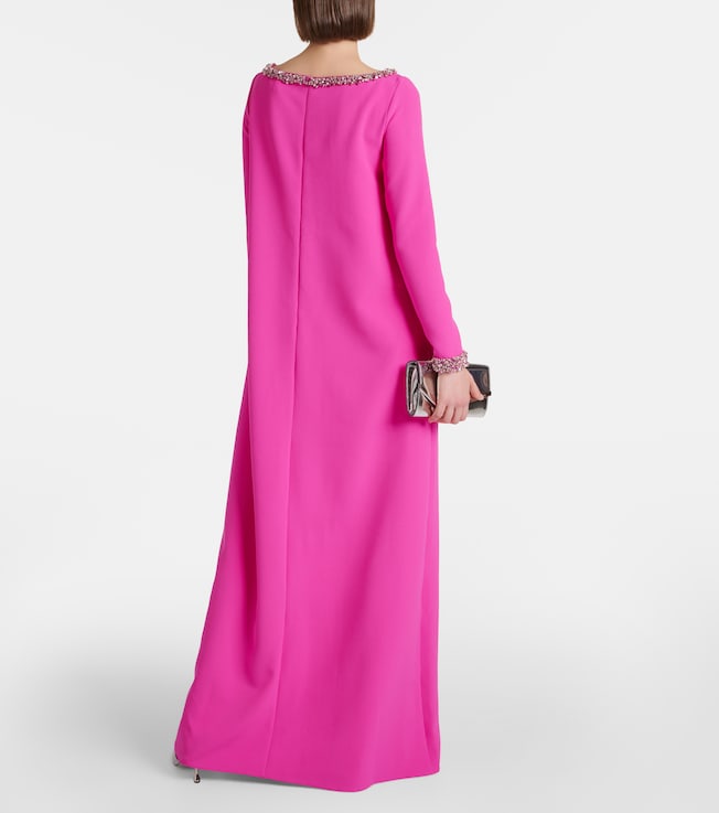 Safiyaa Safiyaa Naimal embellished crêpe gown
