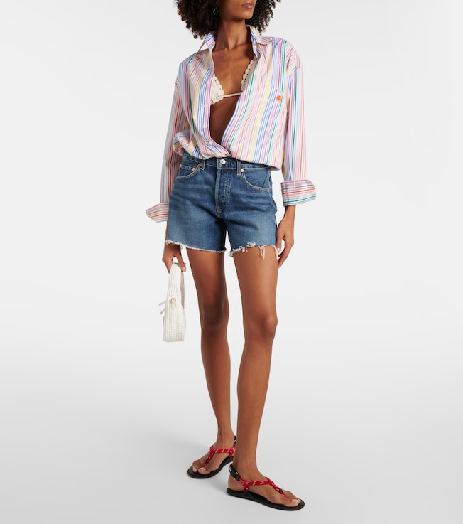 Citizens Of Humanity Annabelle high-rise denim shorts