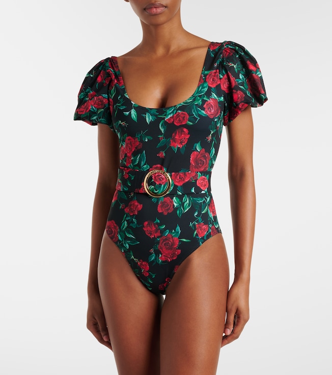 Alexandra Miro Jeanie floral swimsuit
