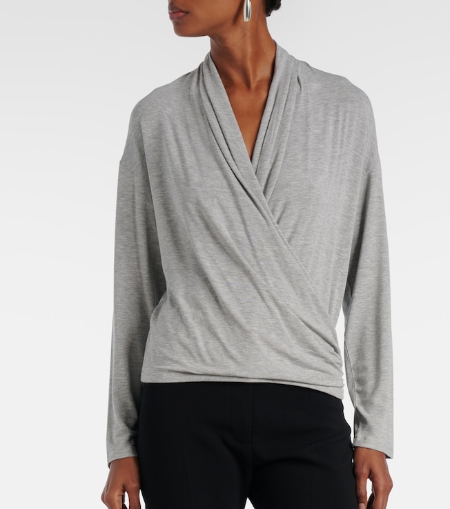 Vince Vince Draped jersey top