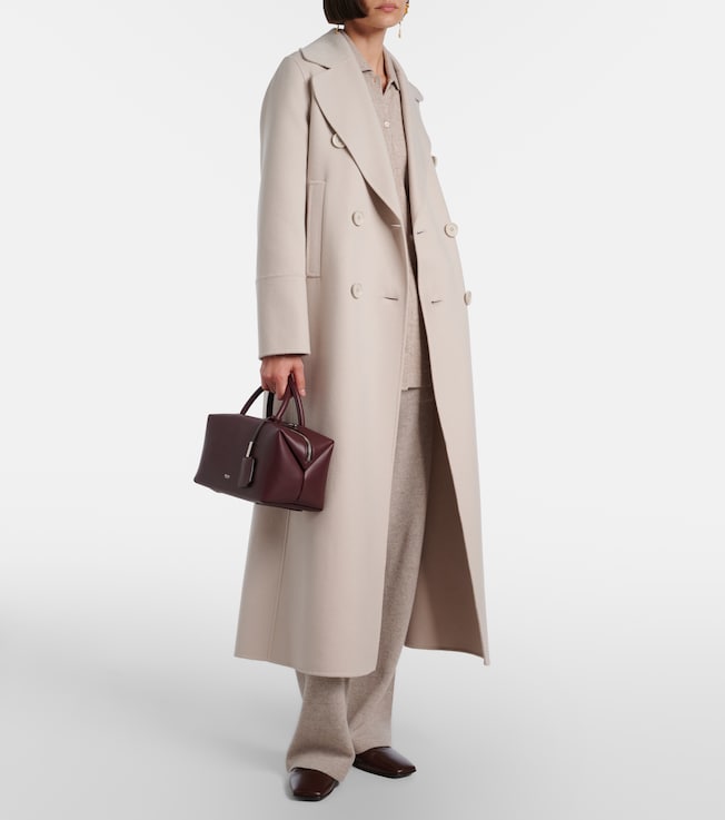 S Max Mara Custodi double-breasted virgin wool coat