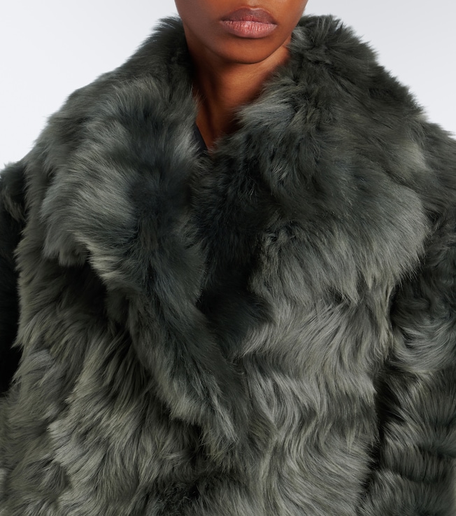 Yves Salomon Yves Salomon Double-breasted shearling jacket