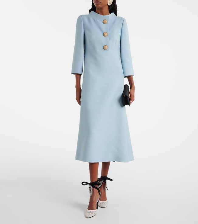 Valentino Crepe Couture midi dress
