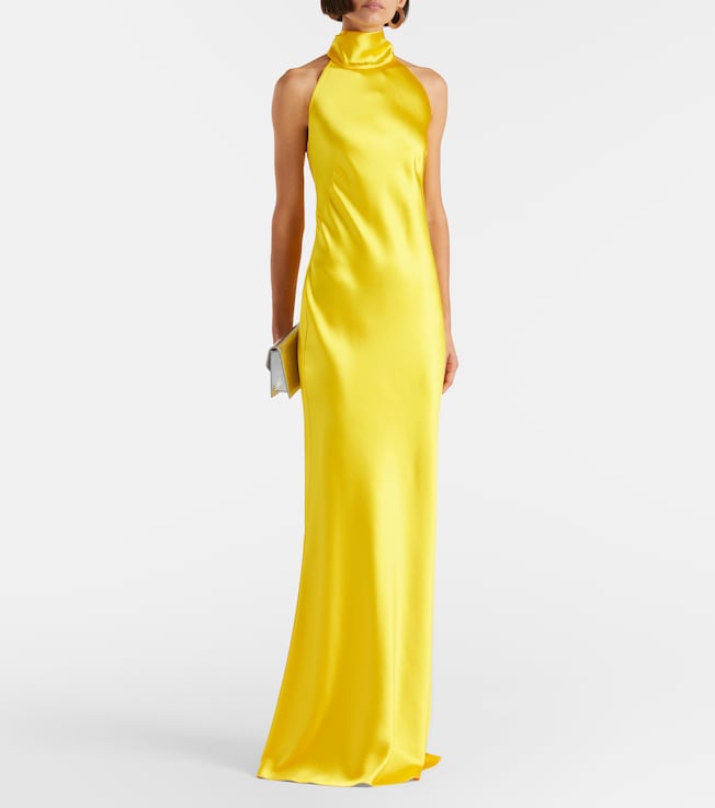 Ralph Lauren Collection Chilton satin gown
