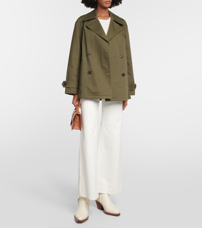 Nili Lotan Cade cotton twill trench coat