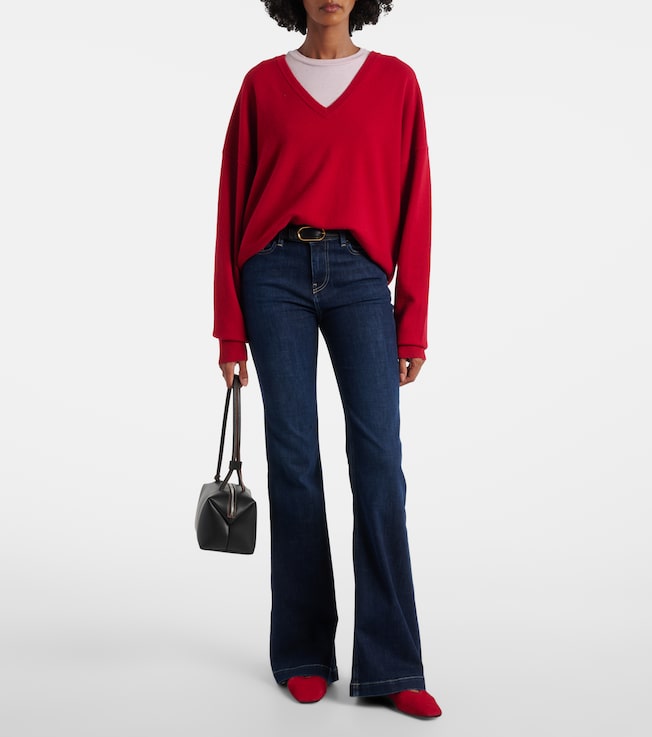 AG Jeans Tropea high-rise flare jeans