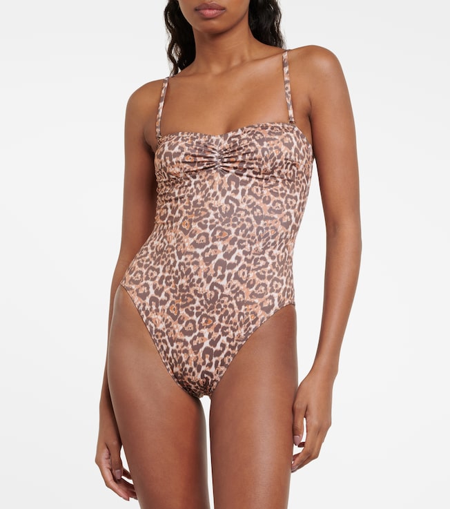 Bananhot Paris Wild animal-printed swimsuit